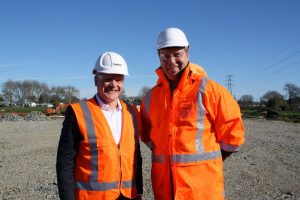 C3 Chairman and LINX Cargo Care Group CEO Anthony Jones (left) and TGH Chief Executive Chris Joblin